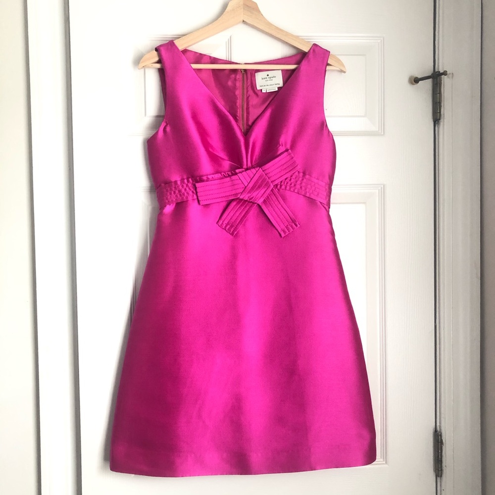 COPY - Beautiful Fuchsia Kate Spade Origami Dress